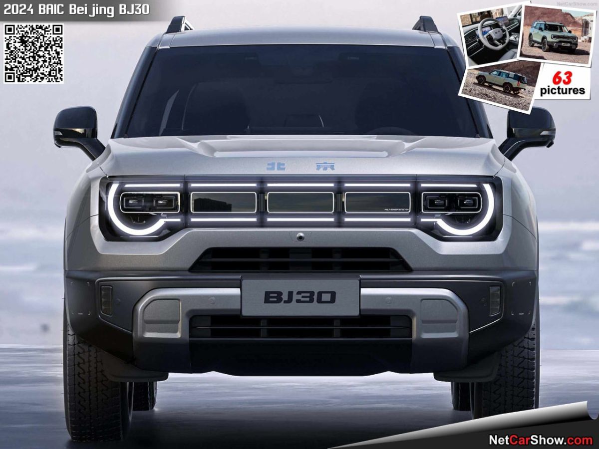 BAIC BJ30 2024-2025, 2*4WUD, toutes options